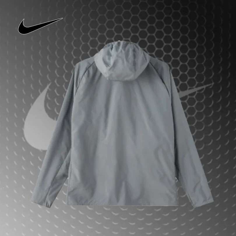 Nike Men Women Unisex Woven Hooded Wind Jacket, Autumn Winter Fitness Training Casual Outerwear IF2370-084