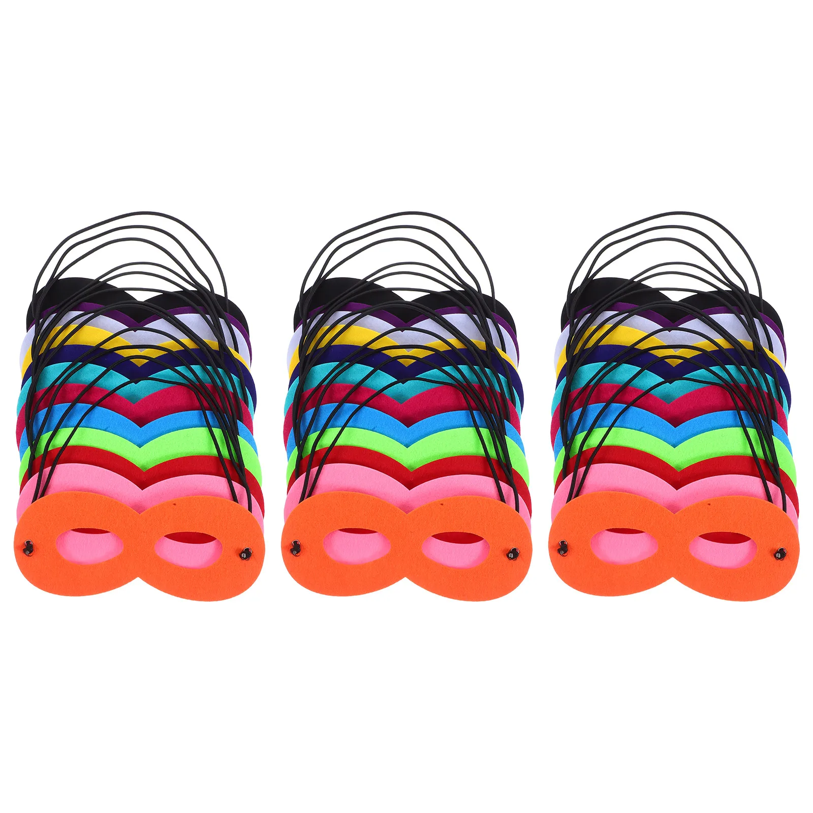 36個 スーパーヒーローマスク アイ パーティー 目隠し 子供用 カーニバルマスク 子供用 仮装