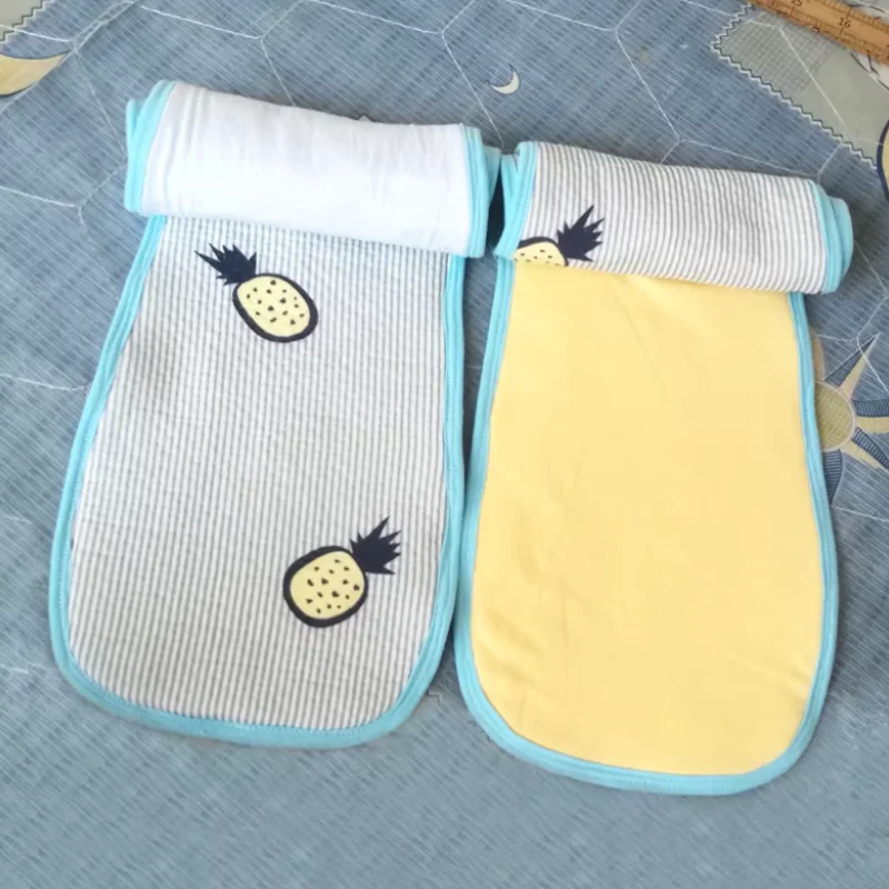Large Thickened Cotton Print ABDL Cloth Diaper Breathable Washable Reusable Nursing Pad Adult  Night Soft Nappy Pad 1PCS