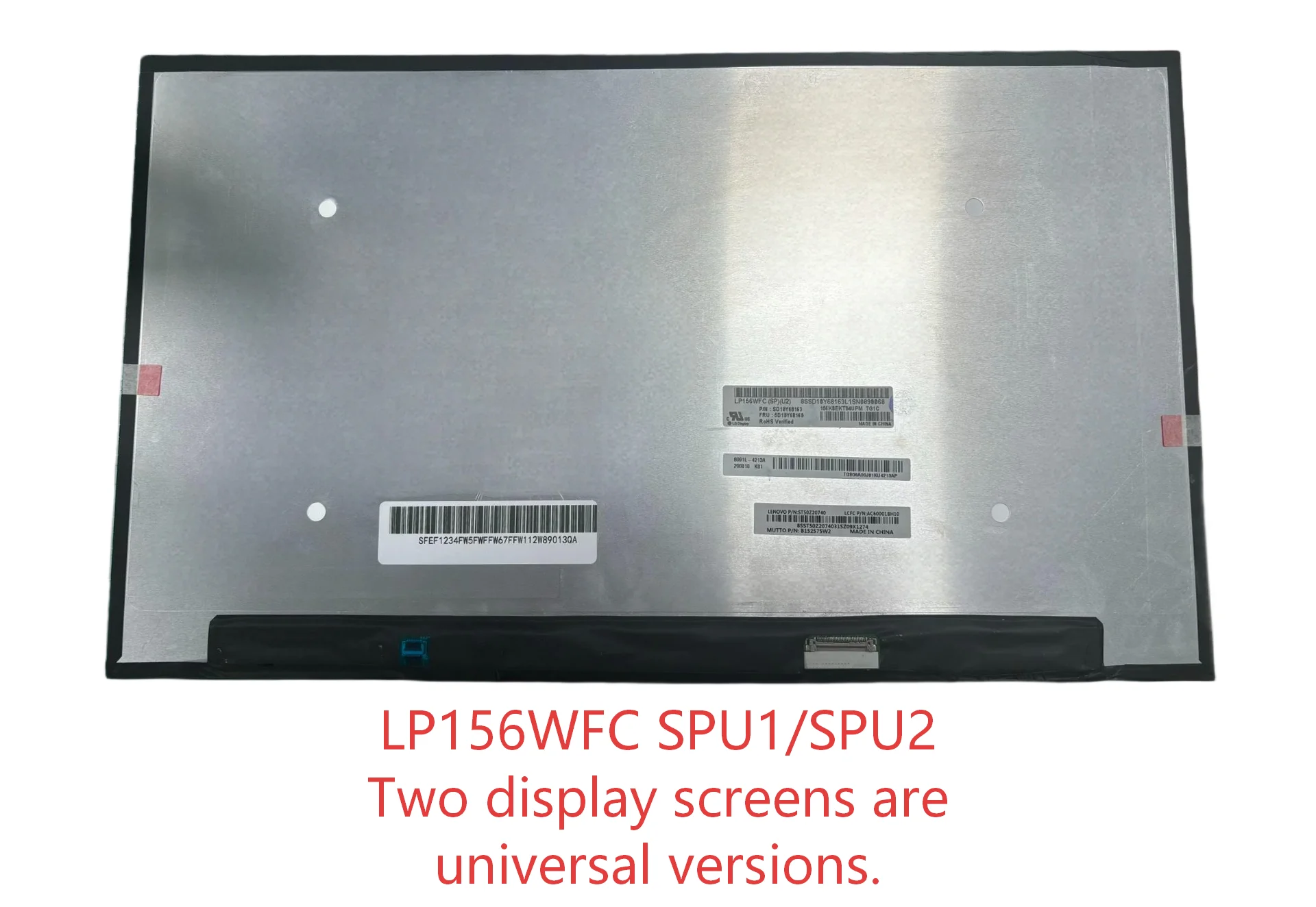 LP156WFC SPU2 15.6 Inch FHD IPS Laptop LCD Screen Display Panel