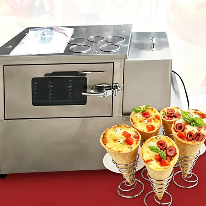 Temperature Controllable Rotary Pizza Cone Oven Wide Range For   Different