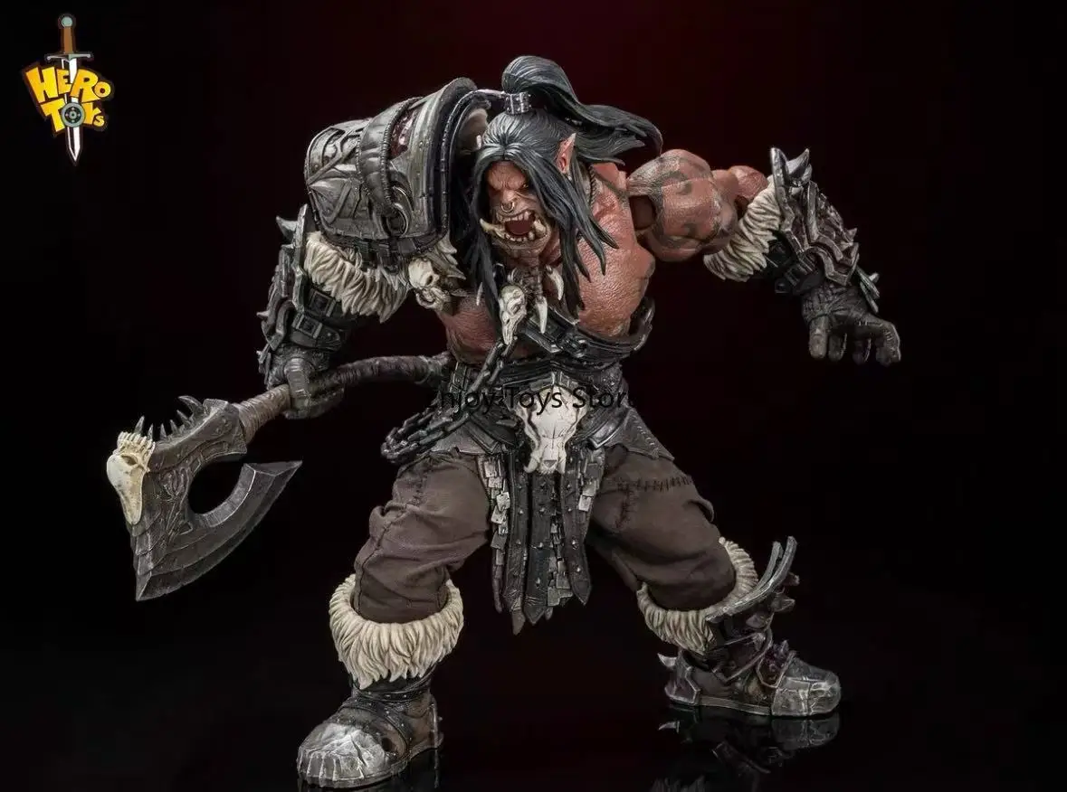 بقعة: ألعاب البطل "نشيد المعركة القبلية" Chieftain Horde Father (Grommash Hellscream)، Orc Warrior 1:10 نموذج لجسم قابل للوضع