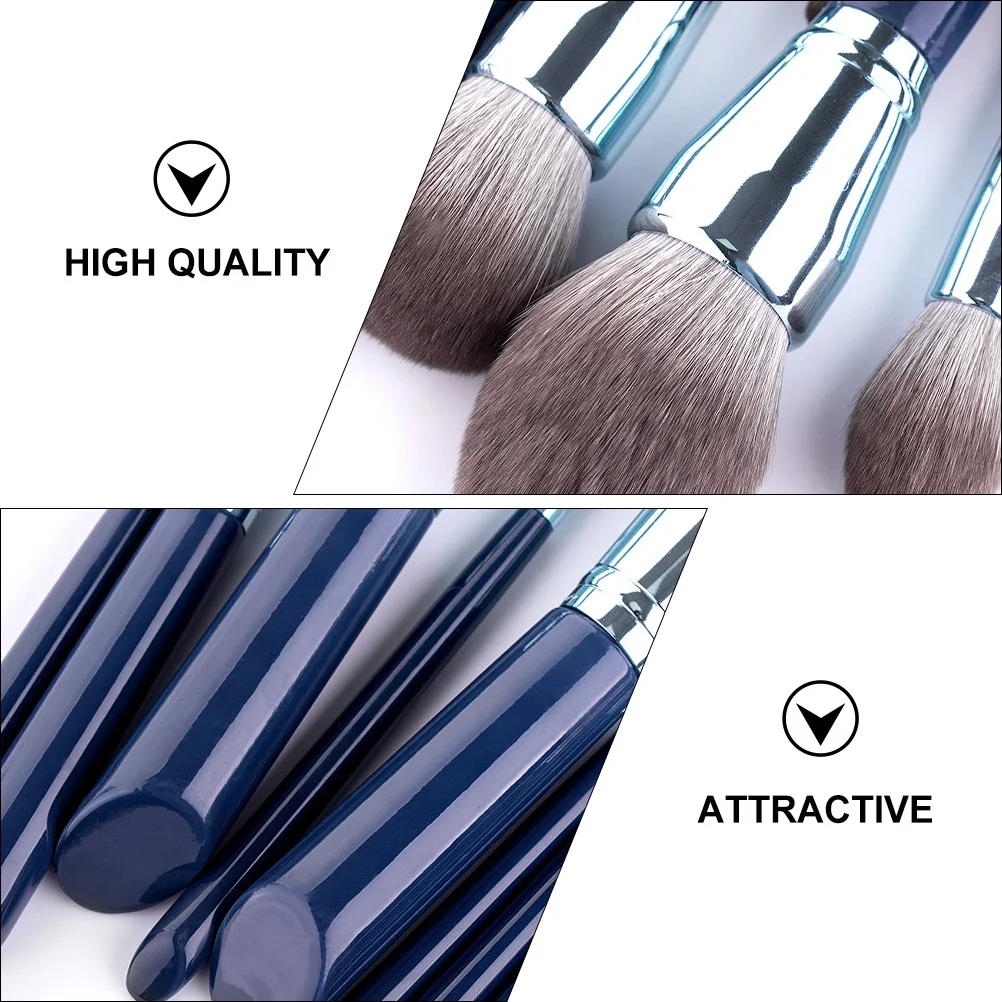Ensemble de pinceaux de maquillage, manche en bois, outils professionnels pour fond de teint, Blush, ombre à paupières, Contour, 11 pièces