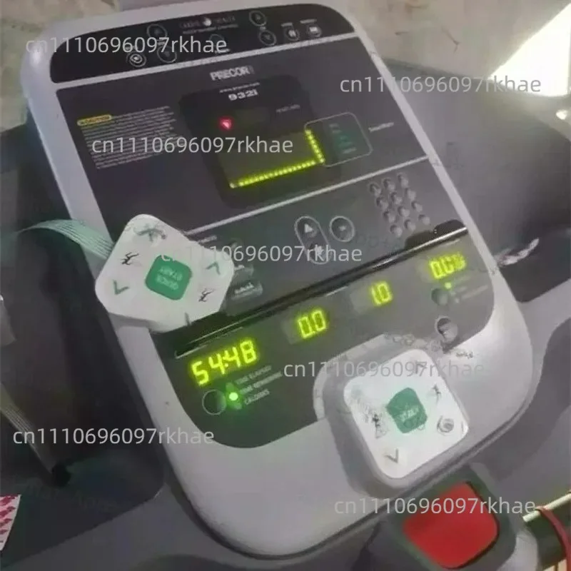 1 unidad de teclado con botón de arranque y parada rápida para Precor 954 954i 932 932i 956 956i 966 966i, piezas de repuesto para reparación de cintas de correr Precor