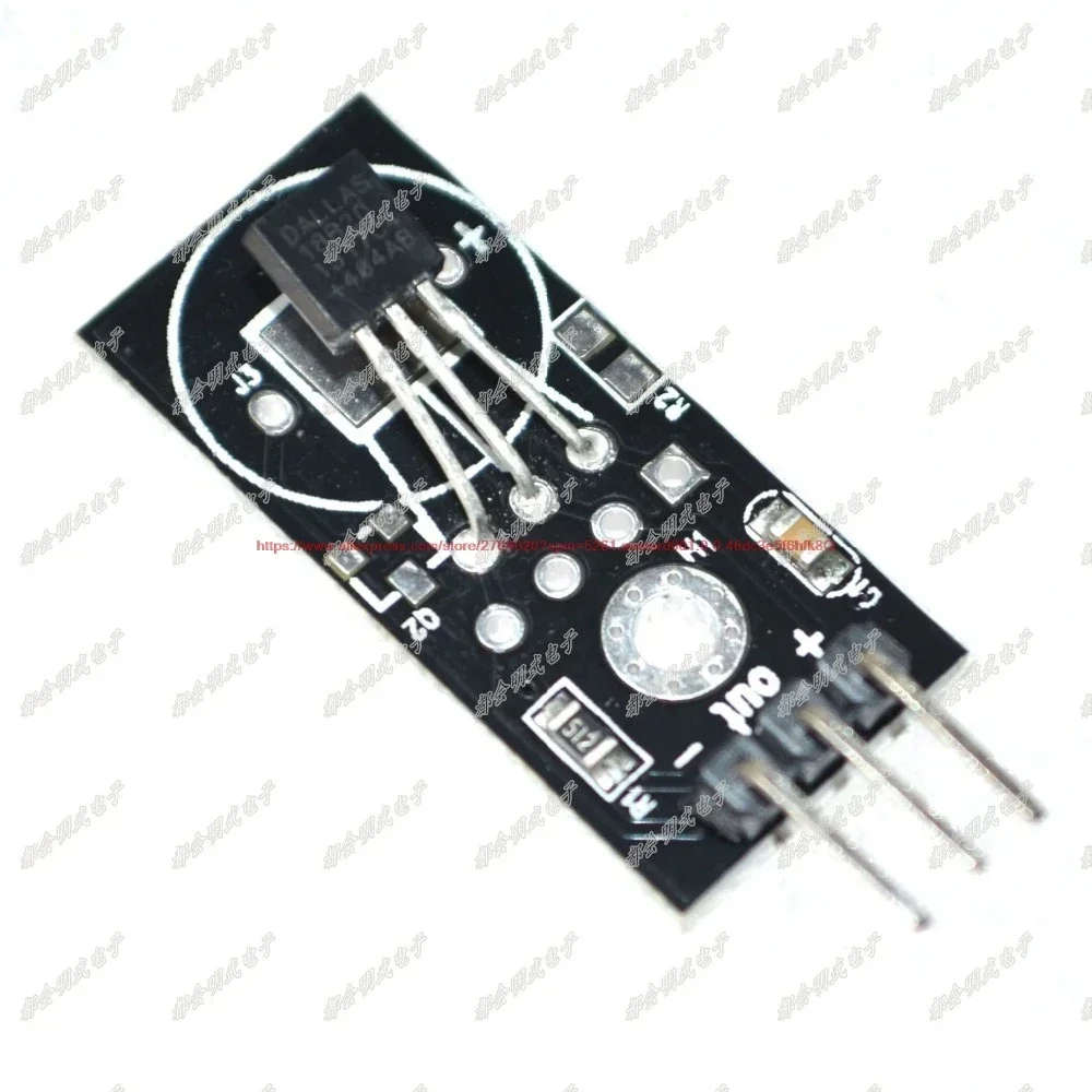 

Single bus digital temperature sensor DS18B20 module electronic building block