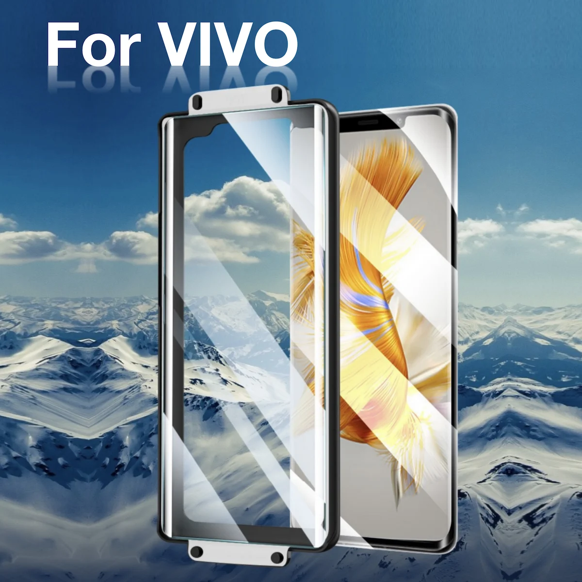 

Для Galaxy VIVO X90 X80 X70 X70T X60 PRO PLUS X50 защита для экрана взрывозащищенный защитный с установочным комплектом