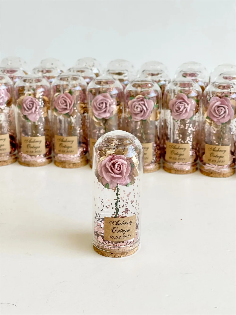 12pcs Wedding favors for guests, Wedding favors, Favors, Dome, Glass dome, Cloche dome, Custom favors, Beauty and the Beast, Par