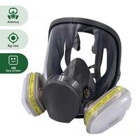 Anti-Fog 6800 Gas Mask Industrial Painting Spraying Respirator Safety Work Filter Dust Proof Full Face Formaldehyde Protection