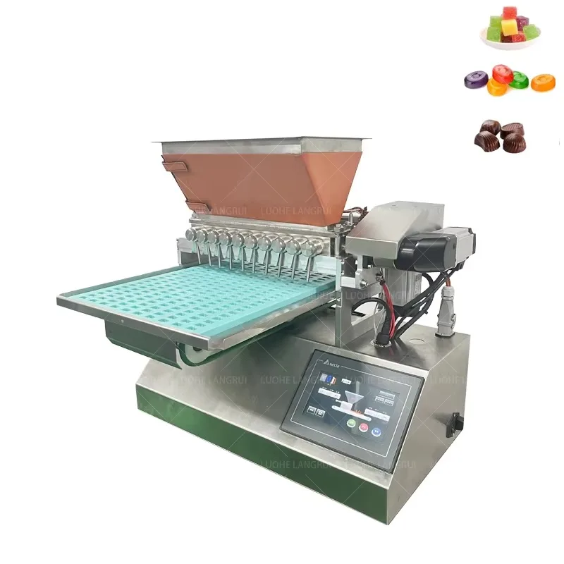 Multifunctional Chocolate Table Top Depositing Machine Hard Candy Gummy Maker Machine