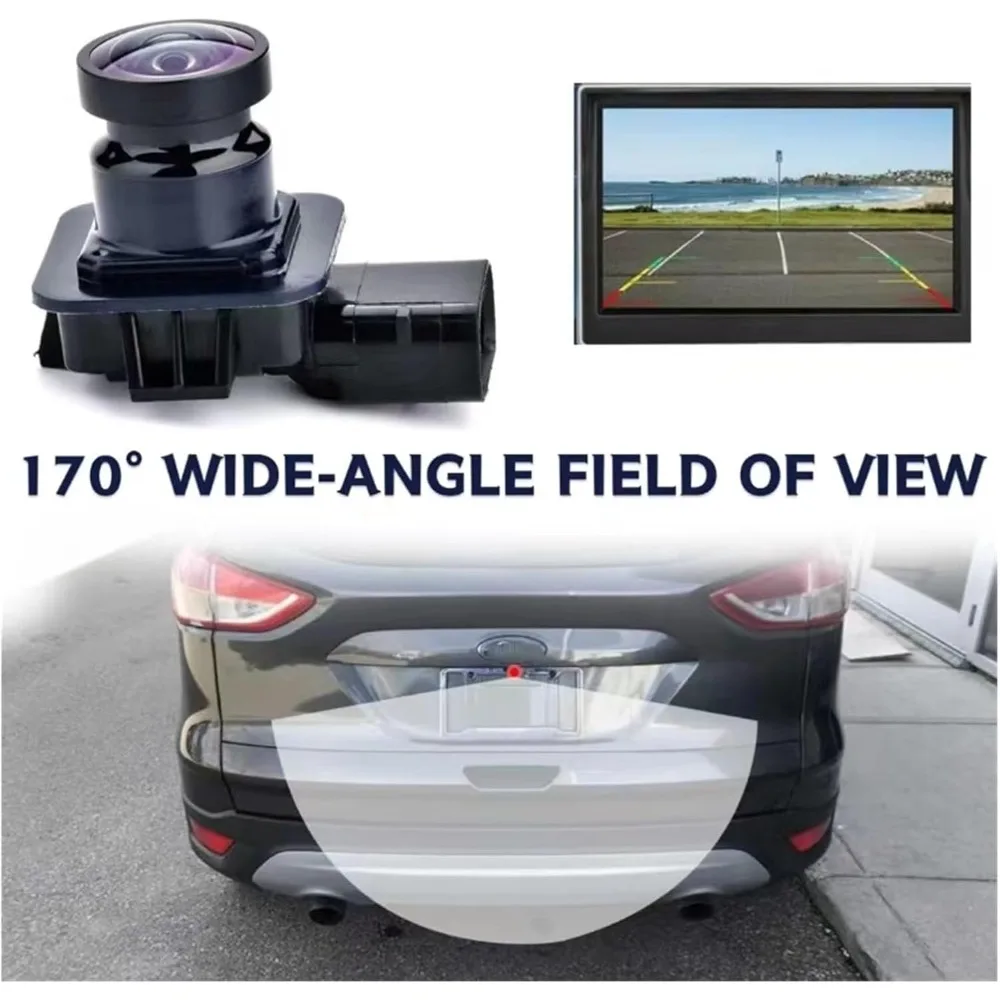 NEW Car Reverse Camera For Ford Escape 2013-2016 2017 GJ5T19G490AD EJ5Z-19G490-A Rear Backup Camera