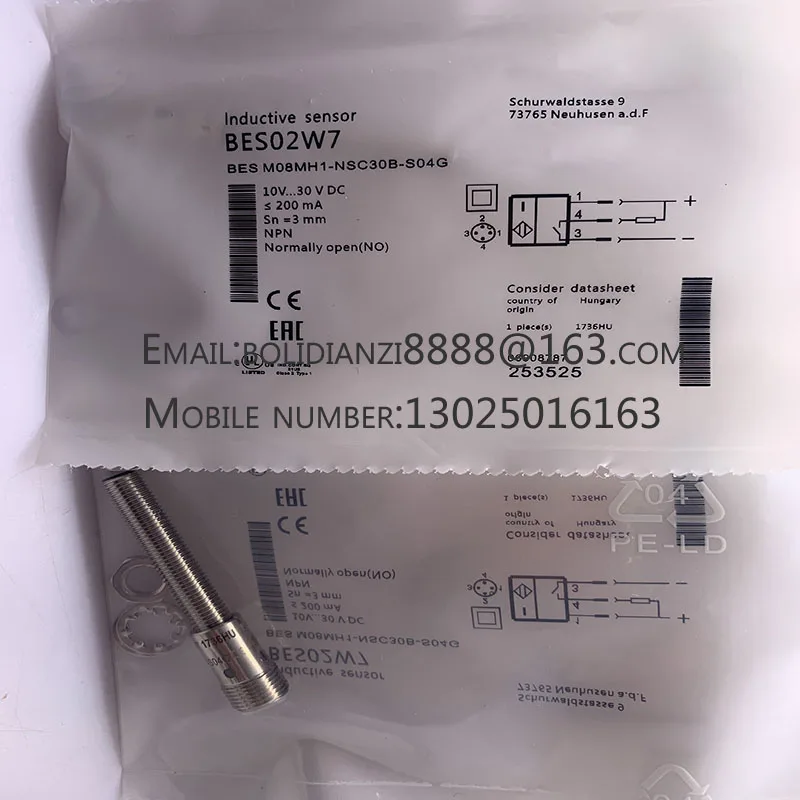 

sensor BES02W8 BES M08MH1-NSC30B-S49G