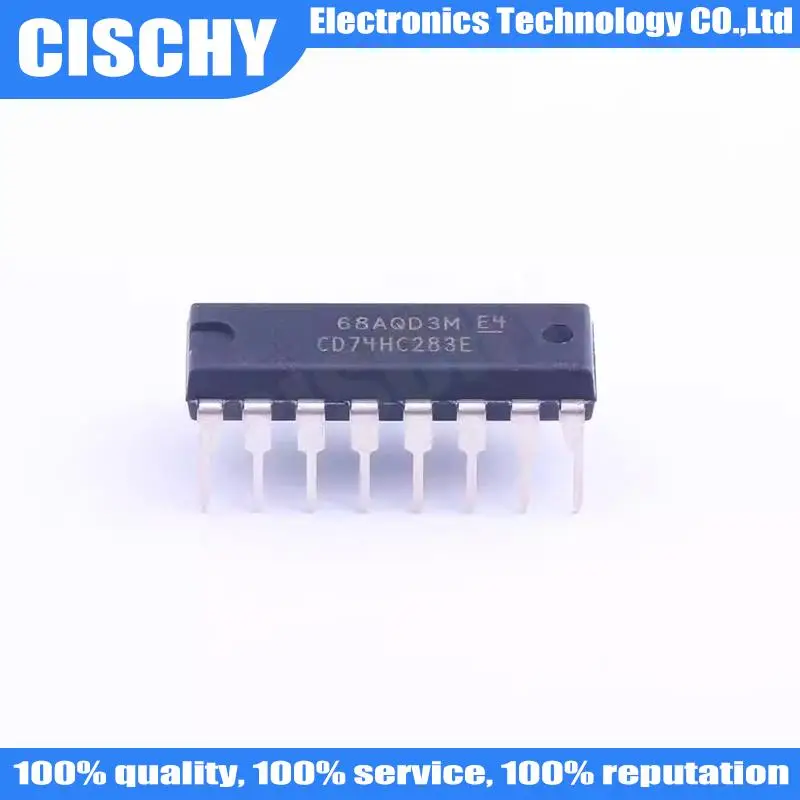 

5pcs/lot CD74HC283E 74HC283 CD74HC283 DIP CD74HC670E 74HC670 CD74HC670 DIP-16 In Stock