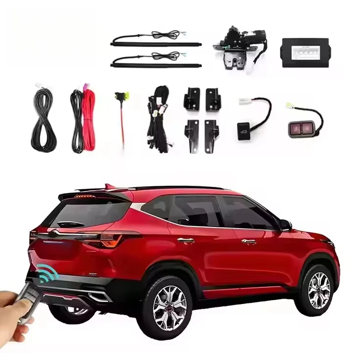 Electric Tailgate Trunk Opener Plug&Play Smart Rear Door for Seltos/KX3 2020 Foot Kick Sensor 2-Year Warranty