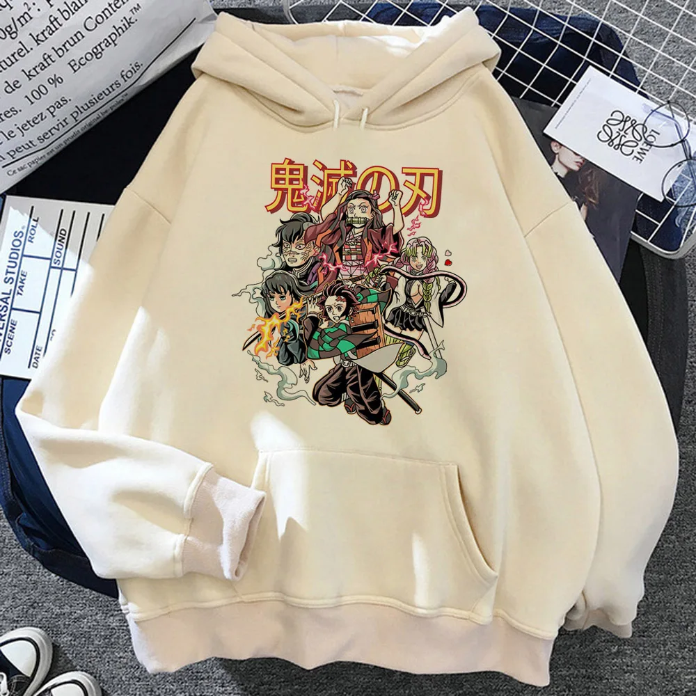 

Mitsuri hoodies women 2023 Kawaii harajuku sweatshirts female aesthetic Hooded Shirt