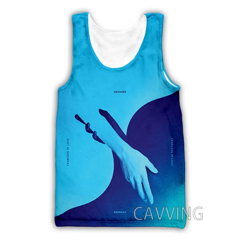 CAVVING 3D Printed  Voyager  Band  Tank Tops Harajuku Vest Summer Undershirt Shirts Streetwear for Men/women