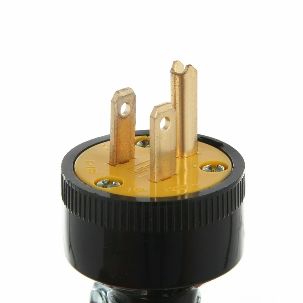 

Replacement 3-Prong Electrical Ends Set 2 Male 2 Female for Use with Extension Cords Power Tools and General Purpose Appliances