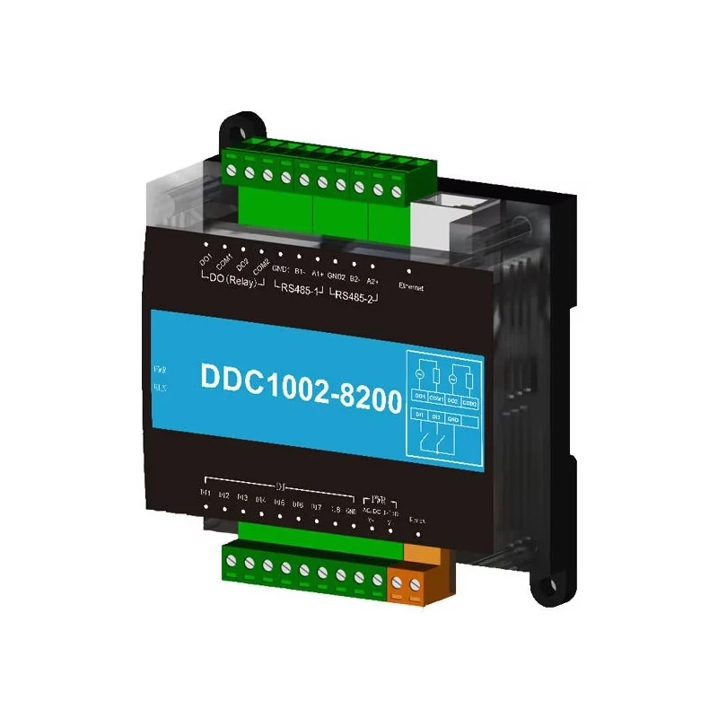IP67 Building Automation DDC Gateway DDC1002‑8200 512 Points 8DI 2DO Linux Controller BMS Modbus BACnet MQTT For HVAC SCADA Proj
