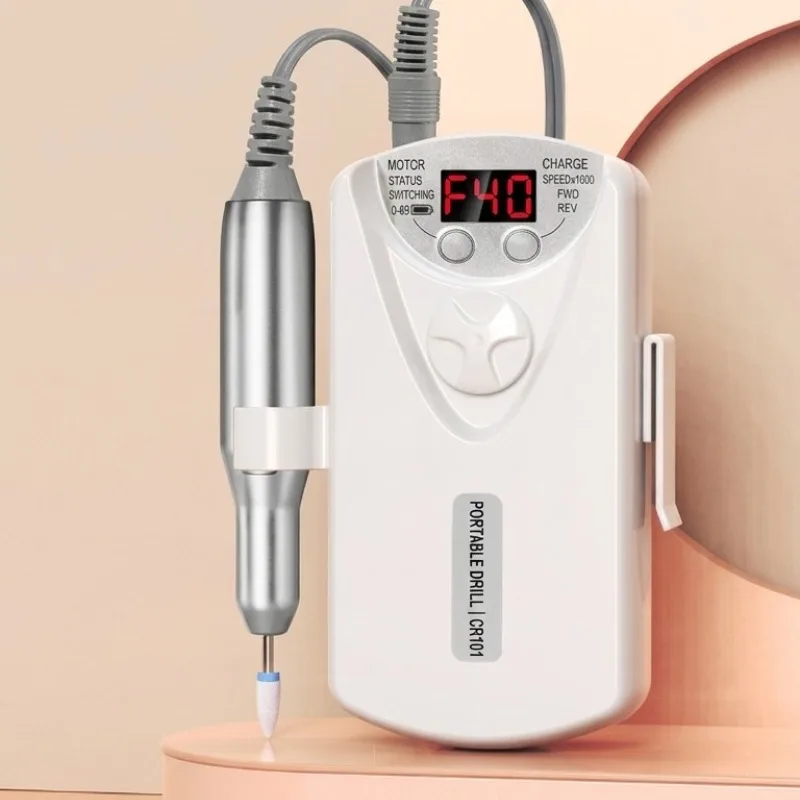 

Профессиональная электрическая машинка для маникюра и педикюра, перезаряжаемый инструмент для нейл-арта, удаления омертвевшей кожи, полировки в салоне