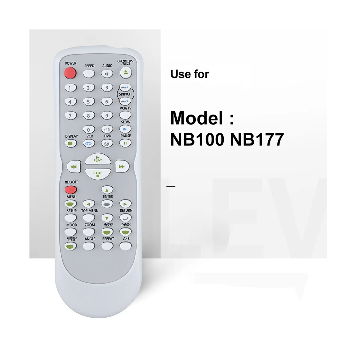 Controlo a distância nb177, dvd, vc841g, nb177ua, nb100, nb100ua, dvc865f