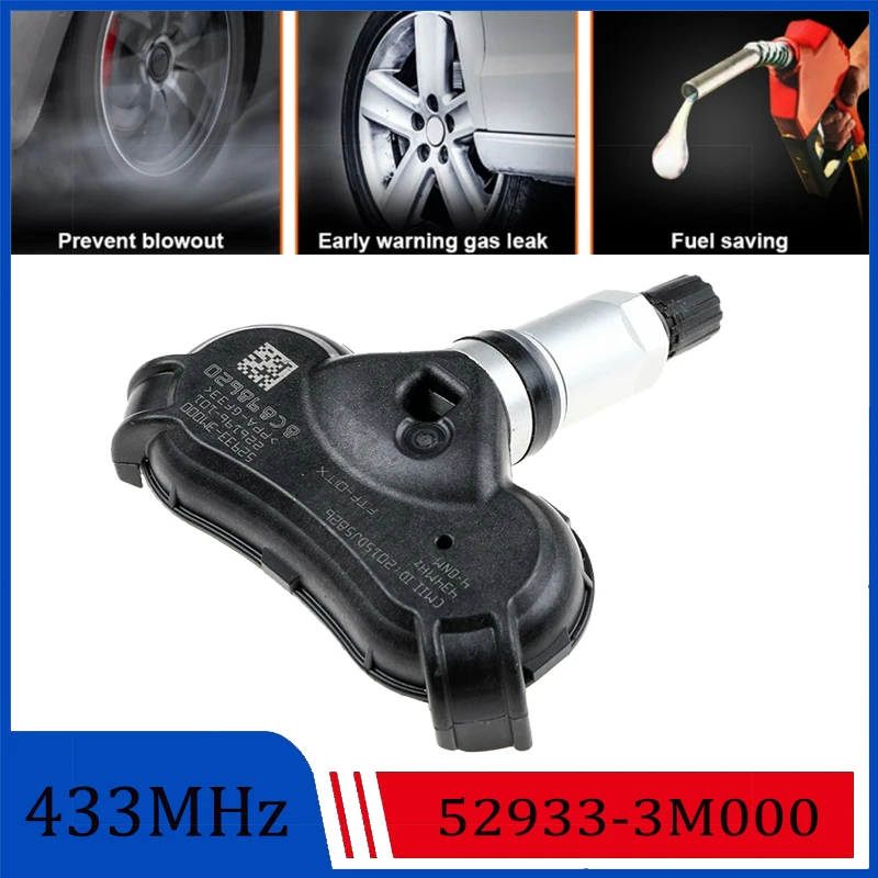 For Kia Opirus Sportage Rio Tire Pressure Sensor 52933-3M000 529333M000 Hyundai Equus Genesis ix35 Tucson 20019-2013 433Mhz TPMS