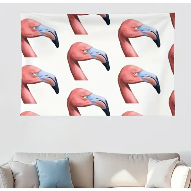 

Настенный подвес с изображением фламинго идеально подходит для украшения спальни и гостиной, домашнего декора