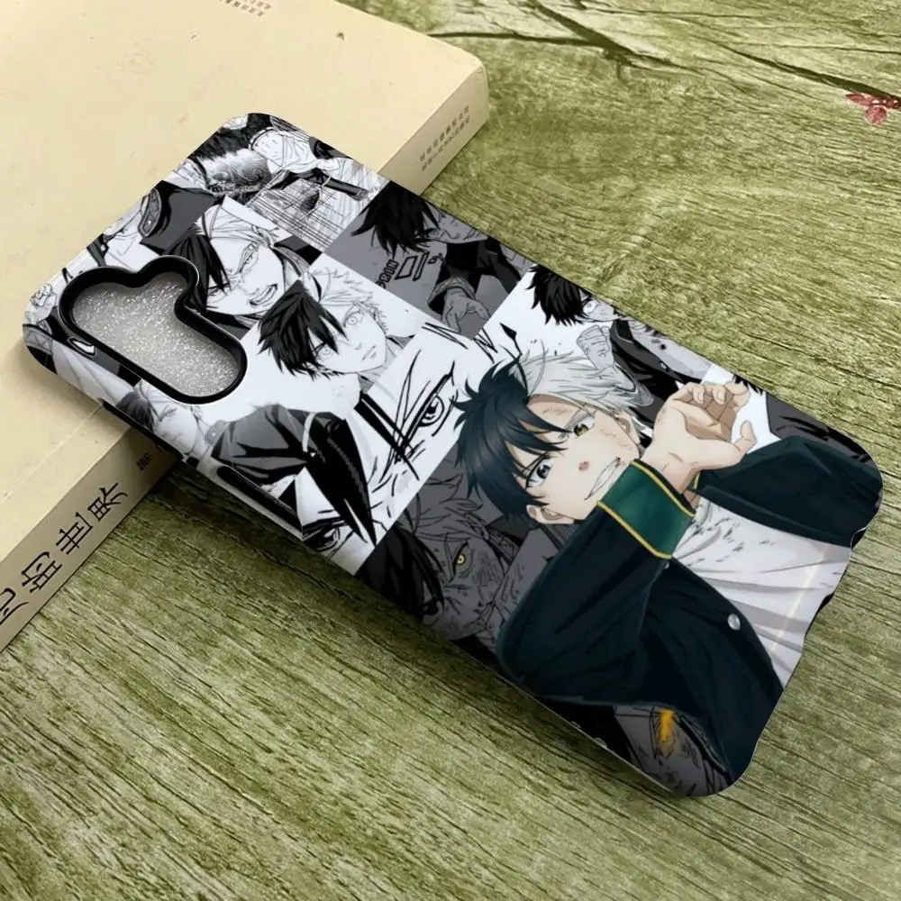 

W-Wind B-Breaker Phone Case for SamsungS25 Film Shell GalaxyS24Ultra 23plus S22 21 A56 36 26 16 Luxury Double layer Cover