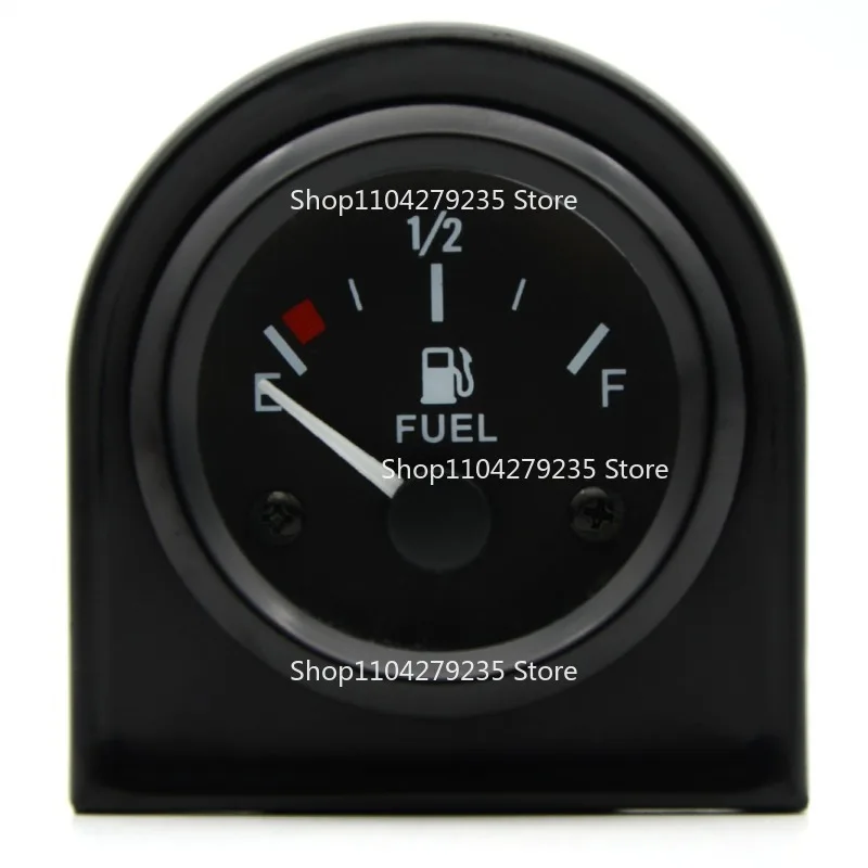 2 Inch 52MM Car Fuel Level Gauge Black Pointer 240-33 Ohm Universal Modified Instrument view 3