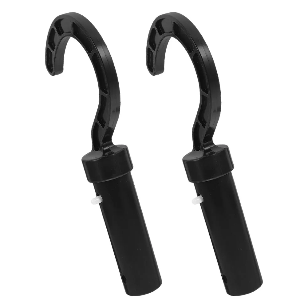 

2Pcs Pool Robot Cleaner Hangers Plastic Replacement Multi-Use Hook for Pool Tool Holder Storage and Equipment Organizer