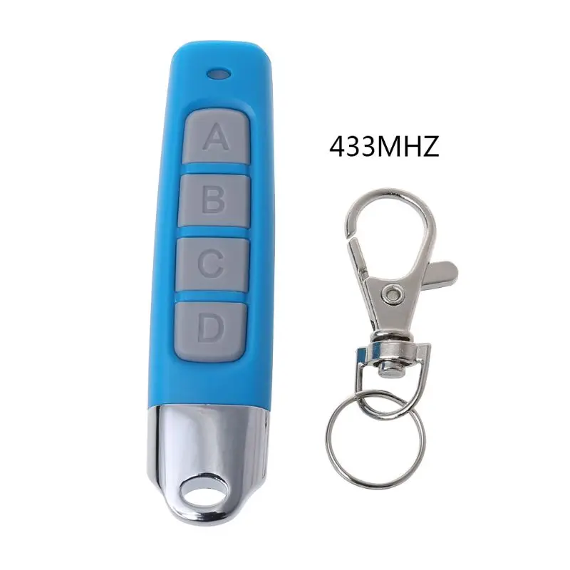 433MHZ 4 Buttons Clone Remote Control Wireless Transmitter Garage Gate Door Elec