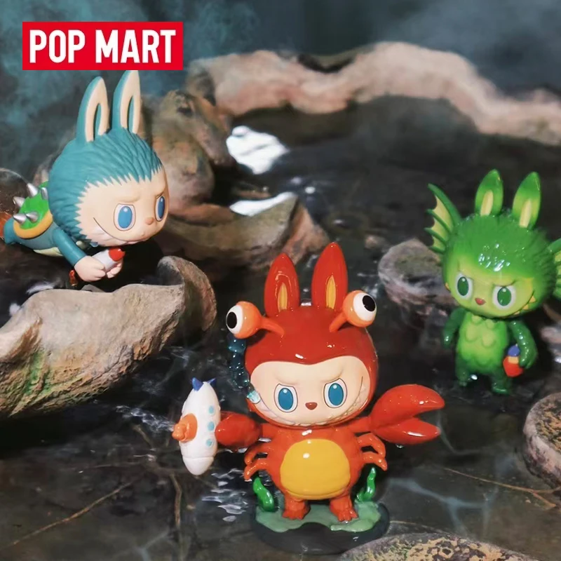 POP MART Labubu THE Elf MONSTERS Kaiju Series Genuine Blind Box Toys Mystery Box Doll Guess Bag Cute Anime Action Figure Gifts