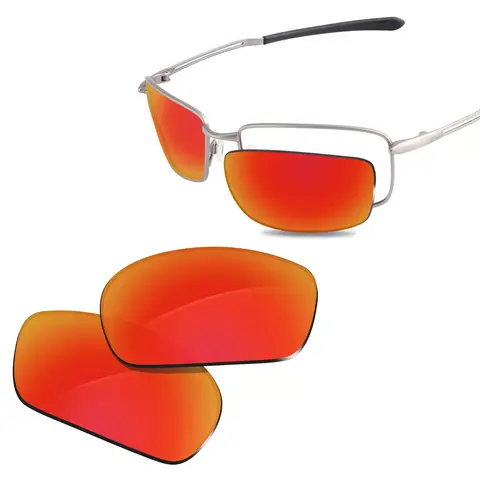 글린트베이 편광 렌즈 및 고무 코패드 이어삭스 키트 오클리 나노와이어 4.0 선글라스용 교체품