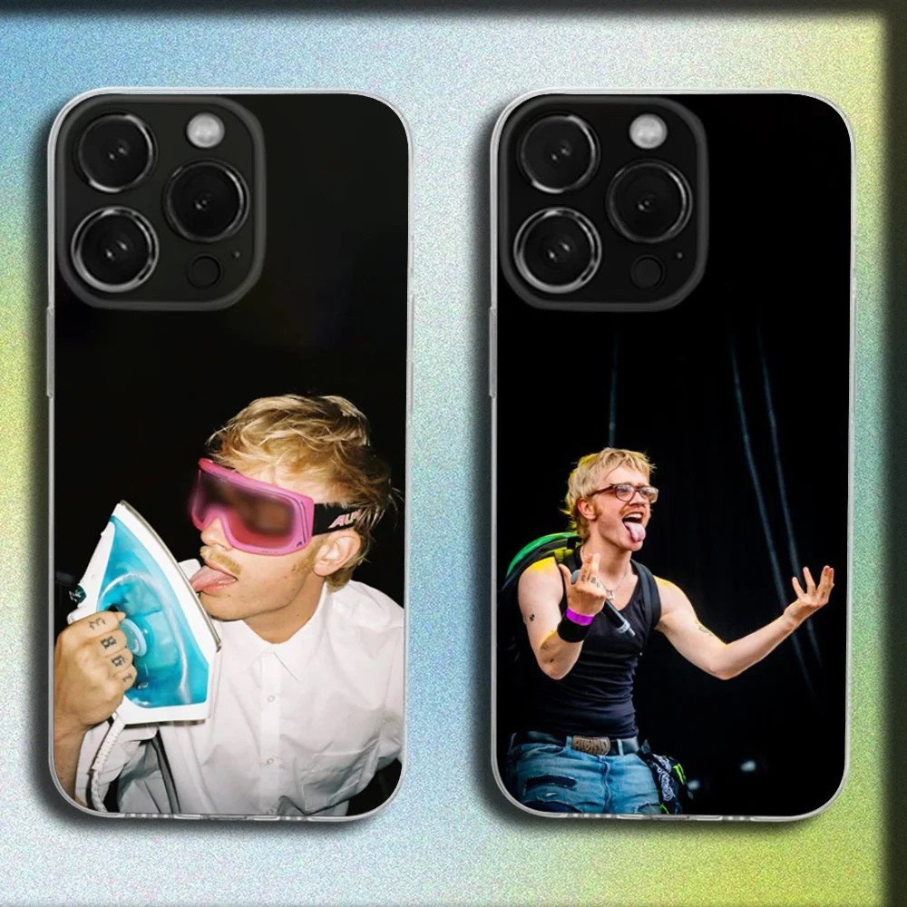 

Rapper Singer J-Joost Klein Phone Case For iPhone 16,15,14,13,12,11 Plus,Pro,Max,XR,XS,Plus,SE,Mini Transparent Soft Cover