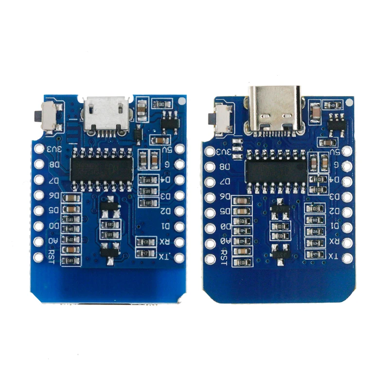 D1 Mini ESP8266 ESP-12 ESP-12F CH340G CH340 V2 USB WeMos WIFI Development Board D1 Mini NodeMCU Lua IOT Board 3.3V With Pin