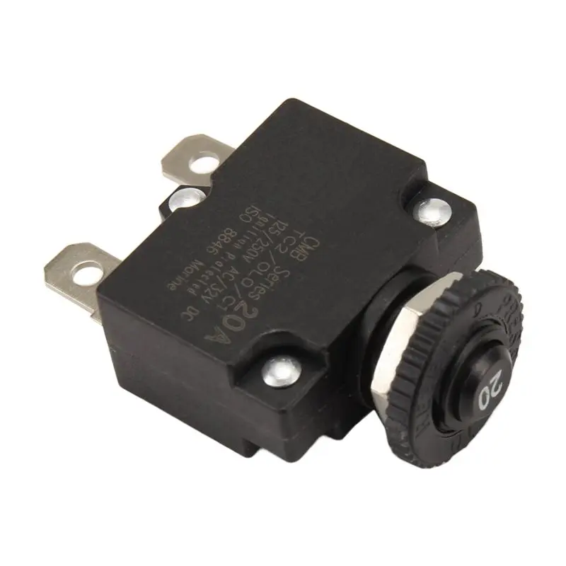 Clubcar Electric Golf Cart Circuit Breaker 20A 102838101 Sightseeing Car Protector