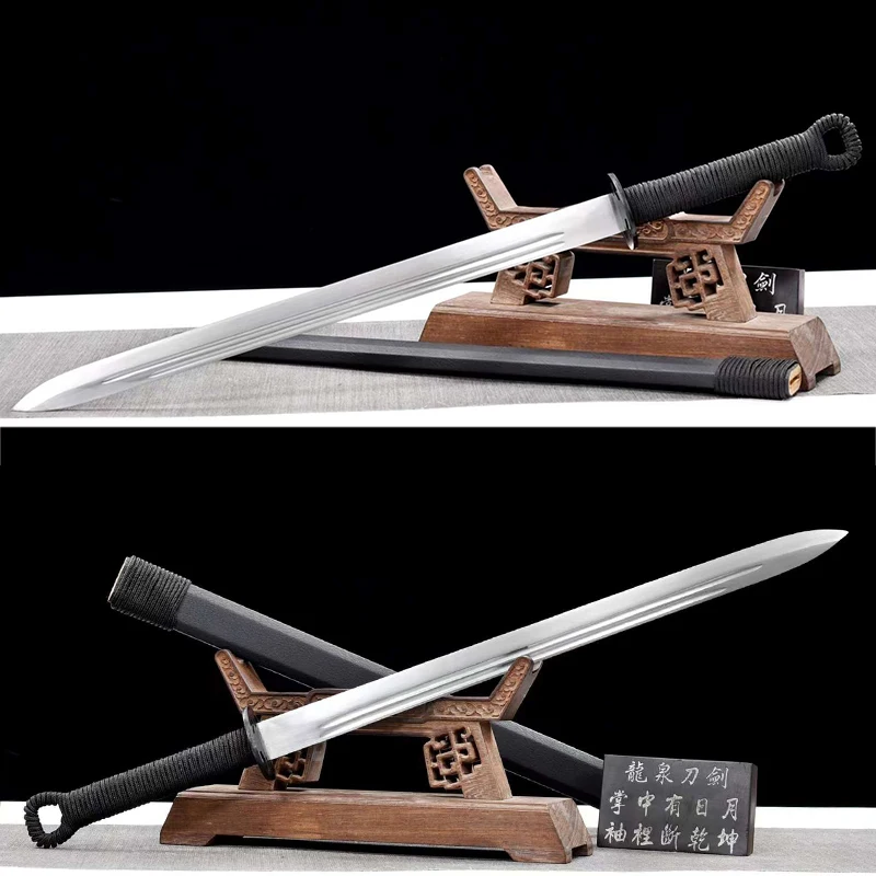

Chinese Sword,Full Size Real Steel Sword, Metal Sword,Tang Jian, Handmade, Collection, Present, Full Tang, Decoration