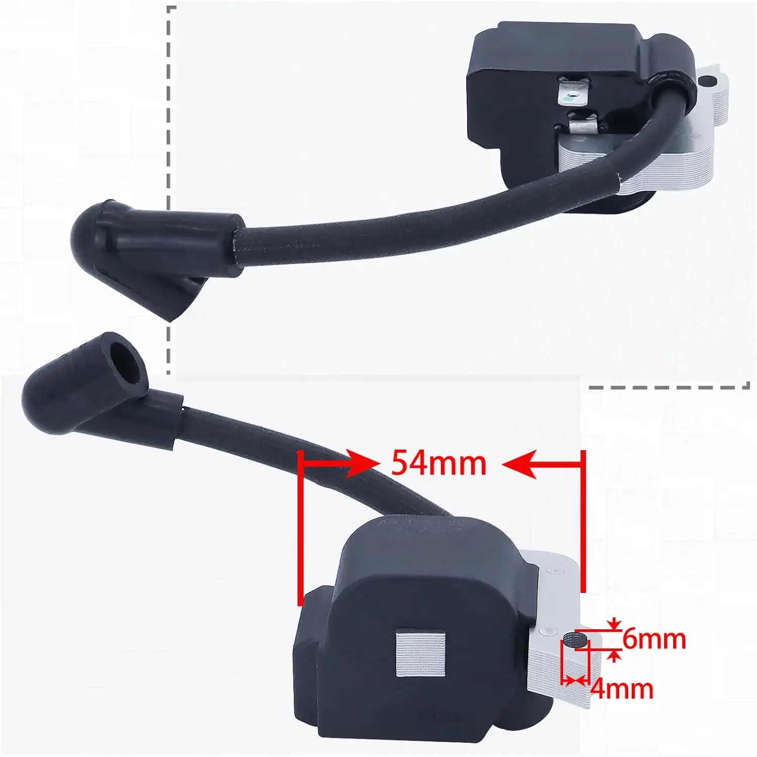 Ignition Coil Fits for Stihl BG45 BR45 SH55 SH85 Leaf Fan Blower Replaces for 42294001300 Ignition Module with Spark Plug