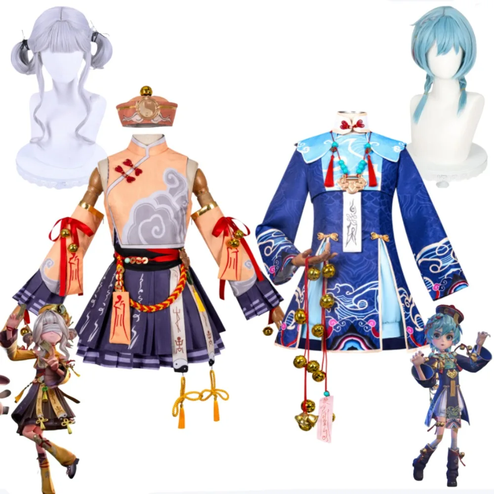 

Supernatural Squad A Nian Lili Cosplay Full Set Cute Dress with Accessories Game Halloween Comic Con Stage Performance Outfit