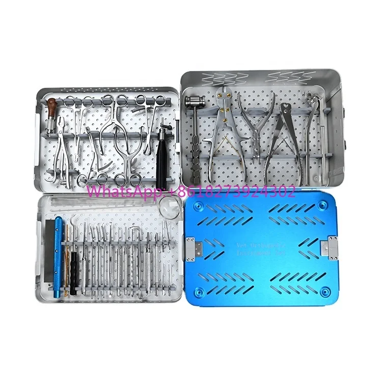 

Orthopedic Surgical Medical Alps Tplo Plate System Universical Veterinary Basic Instrument Set