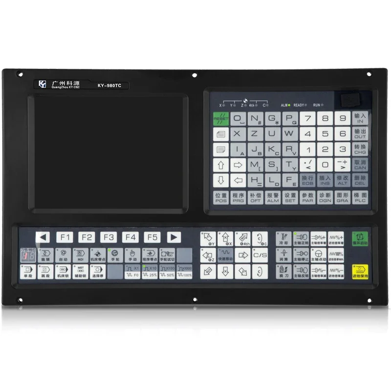 

CNC 3-axis Lathe System The CNC Turning Controller With Professional Instruction Manual Uses ATC PLC