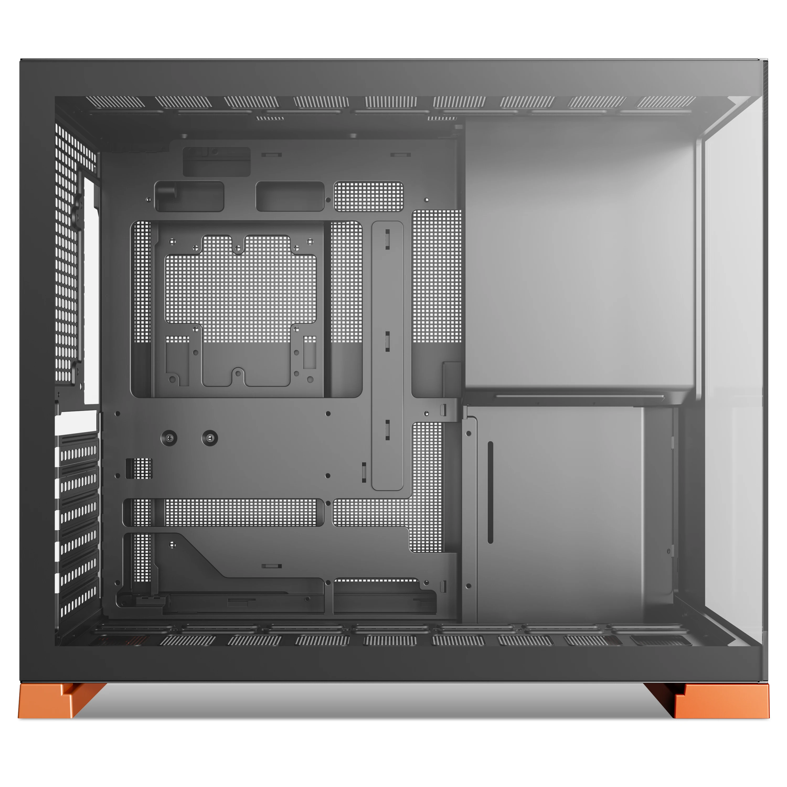 YINER GQ 01 Computer Case Column-less Sea View Room for Back-Placed ATX Motherboard with 360 Degree Water Cooling Support - view 6