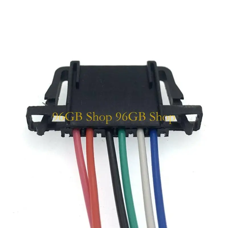 96GB 6 Position Accelerator Pedal Socket Connector Plug for Automobile 3B0972706