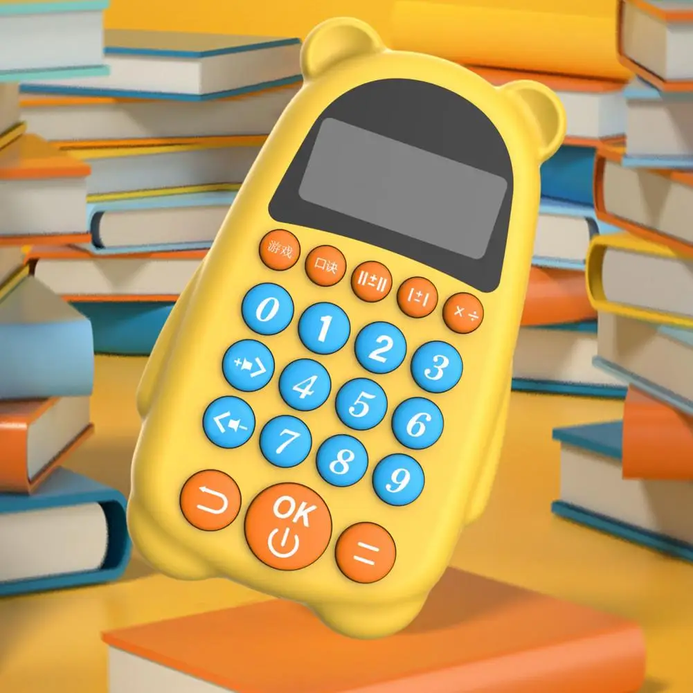 لطيف الفم آلة الحساب المحمولة آلة ممارسة الحساب حماية العين شاشة التنمية الفكرية