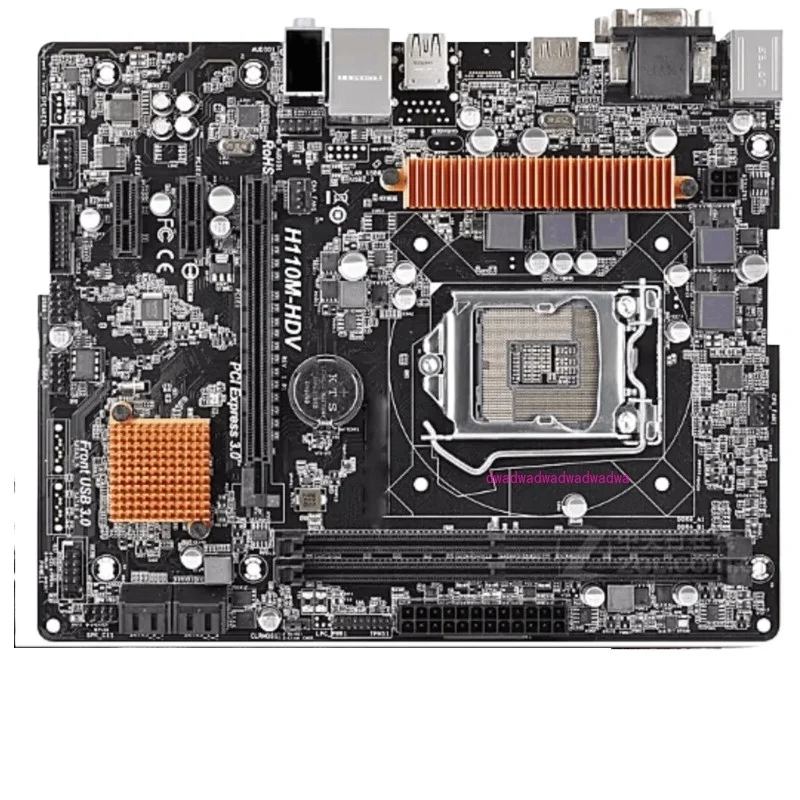 

H110M-HDV 32GB PCI-E 3.0 LGA 1151 DDR4 Micro ATX 100% Tested Fully Work