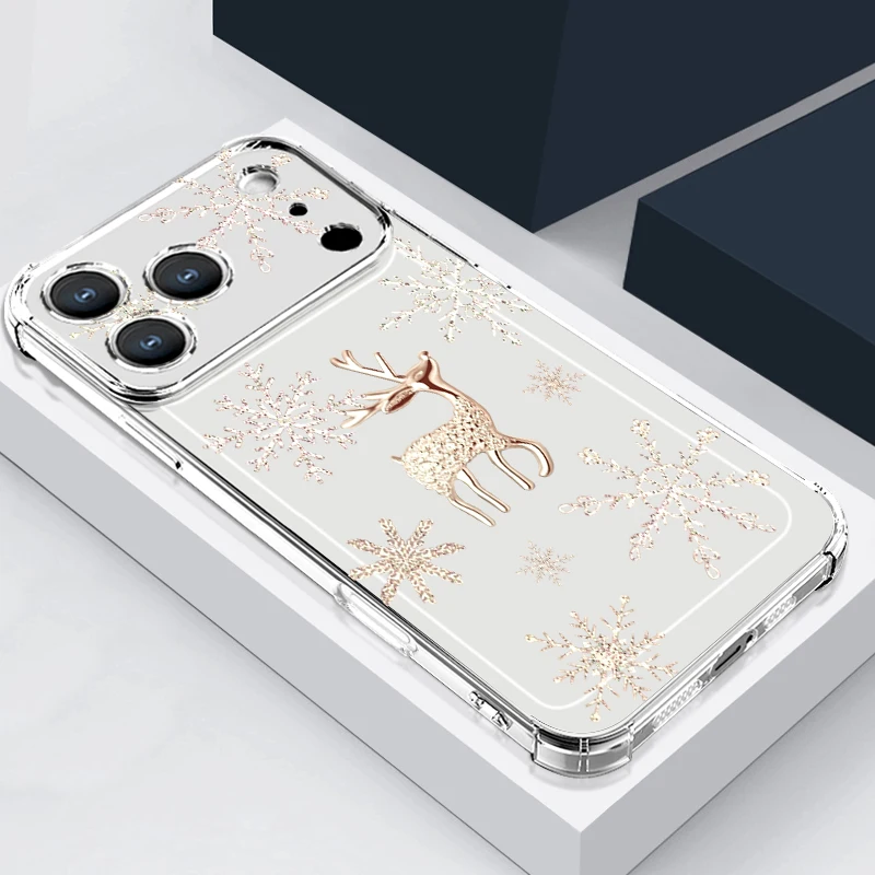 Golden Elk Snowflak… - image