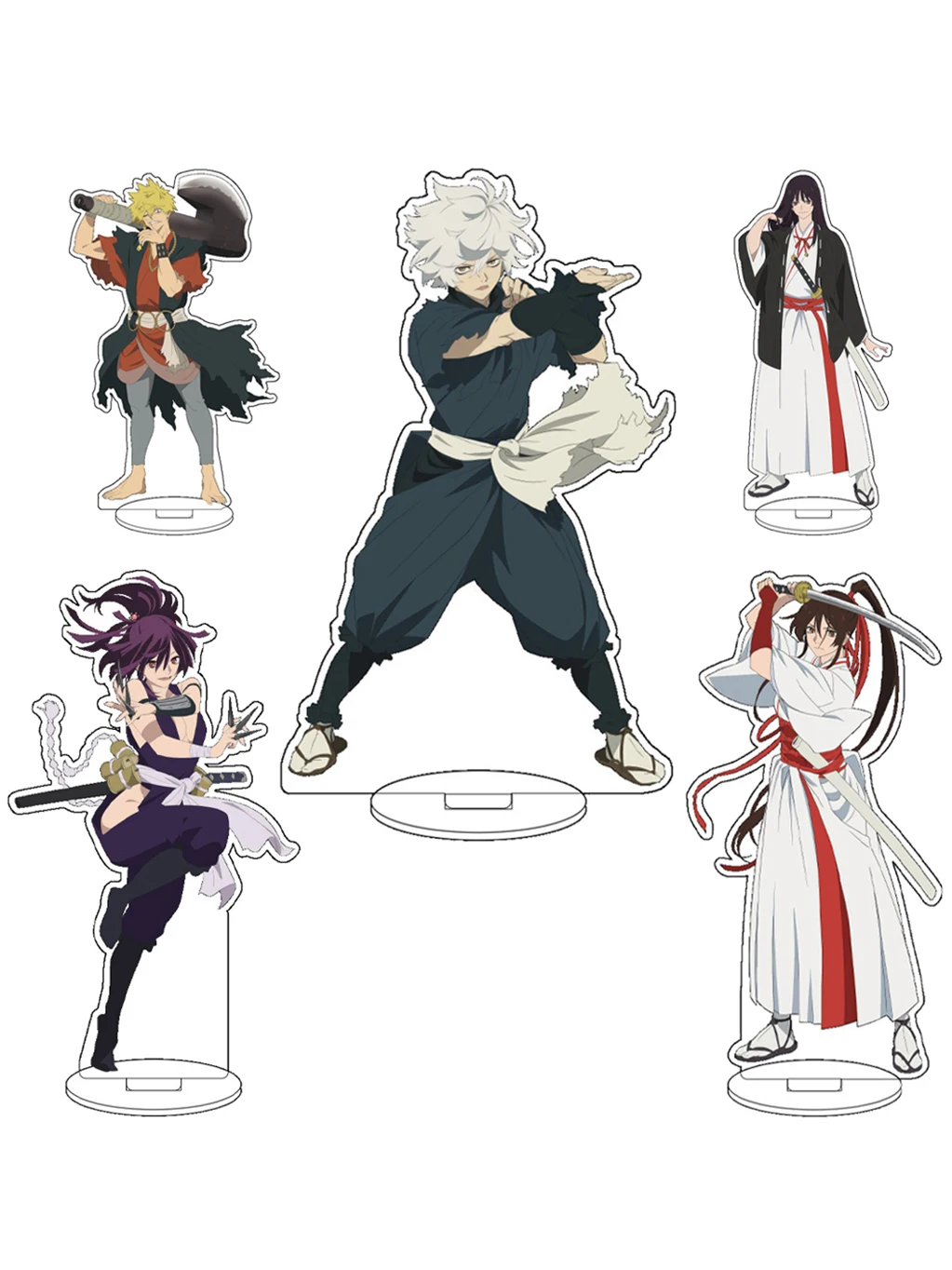 Figura de Anime de 16 cm, Hell's Paradise, Gabimaru, Yamada Asaemon, Sagiri ‌ ‌ Yuzuriha Iwao Cos - Soporte de acrílico para figuras, adornos, regalos de Navidad