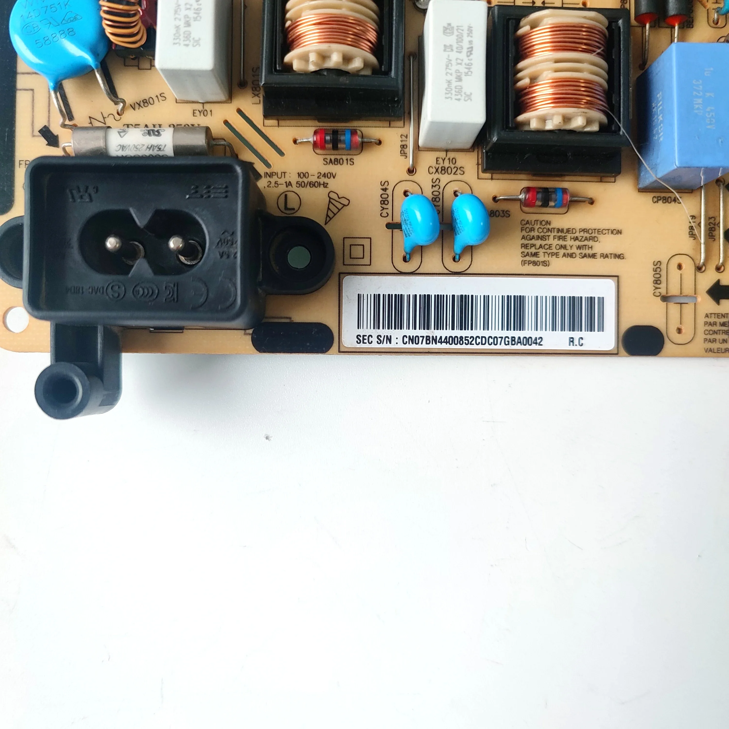 

BN44-00852A=BN44-00852C BN4400852 L48MSF-FDY Power Supply Board for HG40EE590SK UA40J5200A UE48J5000A UN43J5202A TV Good test