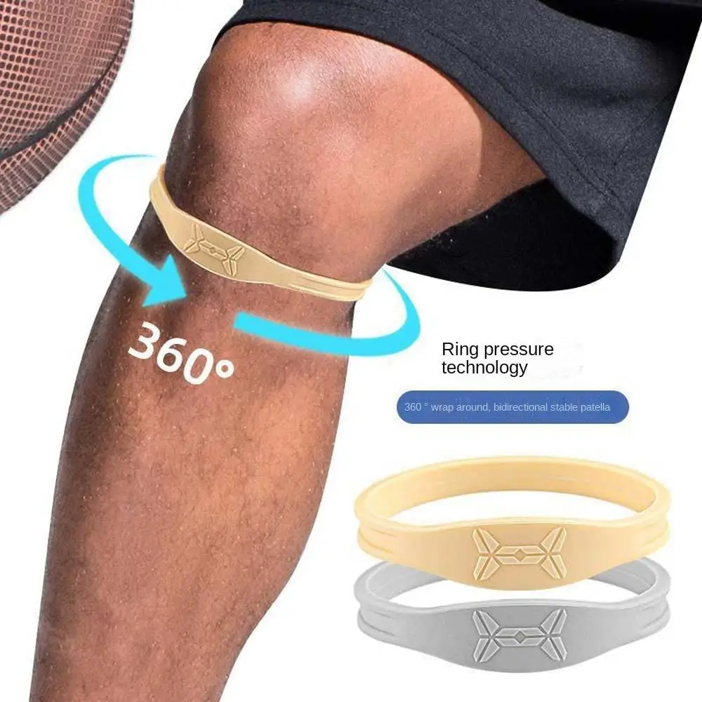 Patella Protector Patella Knee Belt Knee Pad Shock Absorption Pressure Protection Patella Knee Strap Knee Joint Rope Ring