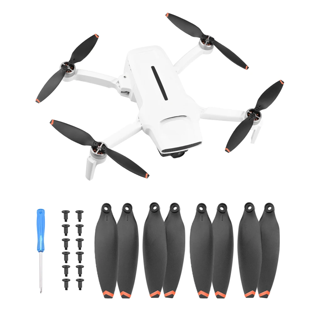 8pcs Blade Quick Release CW/CCW Propeller Replacement Props Kit 3-Blades Drones Props Propellers for FIMI X8 Mini