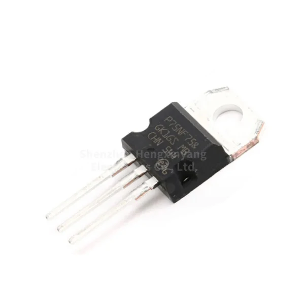 10PCS   P75NF75 TO 220 FET MOSFET N-Ch 75 Volt 80 Amp