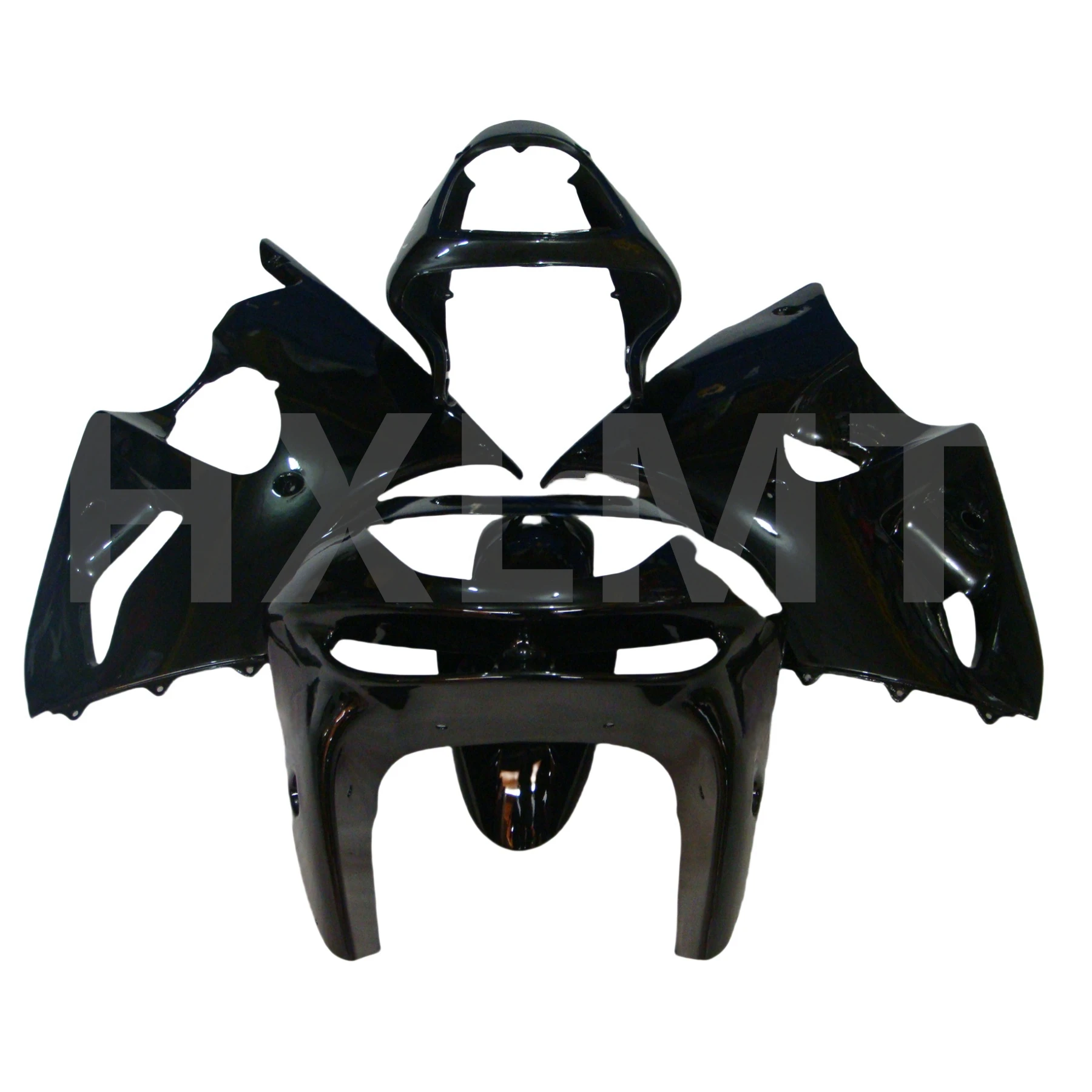 

Upgrade for KAWASAKI Ninja 1998 1999 ZX-9R fairing kits ABS plastic sports fairings kit 98 99 ZX9R full black parts